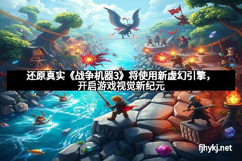 还原真实《战争机器3》将使用新虚幻引擎，开启游戏视觉新纪元